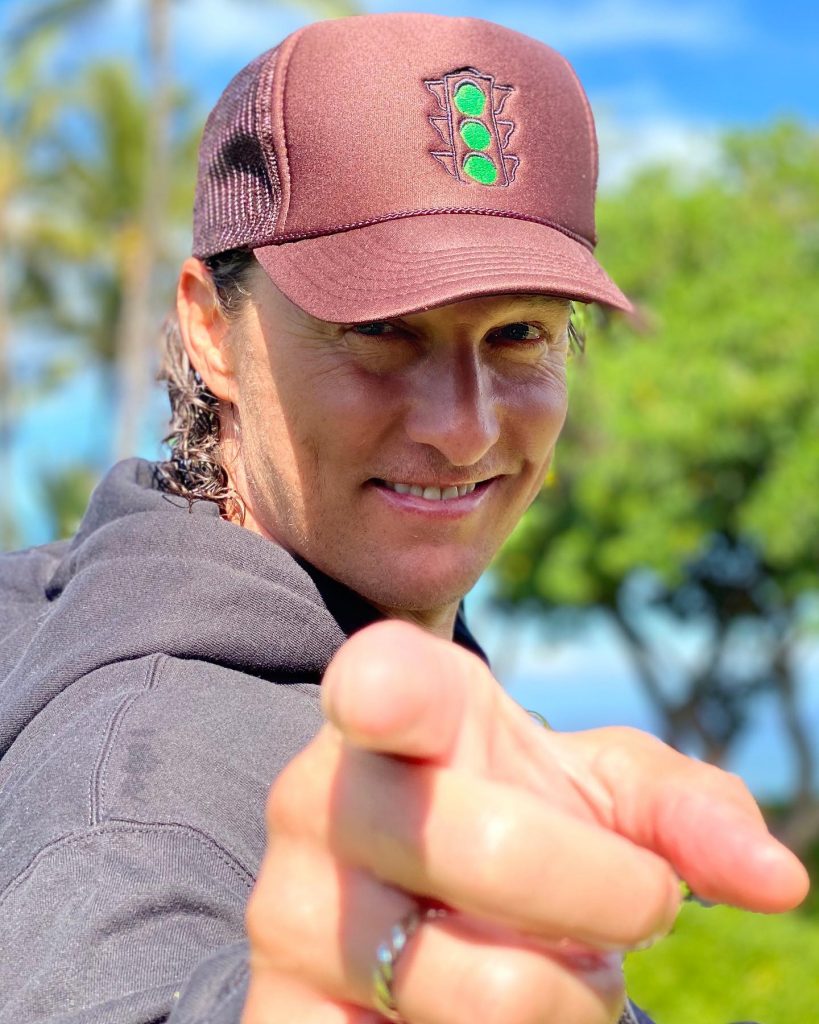 Source: Official Matthew McConaughey Facebook